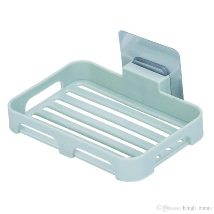Acheter Porte De Vidange En Plastique Solide Sucker Soapbox Salle De Bain  Porte Savon Panier De Rangement Boîte Punch Sans Boîte À Savon Tenture encequiconcerne Boite Rangement Salle De Bain