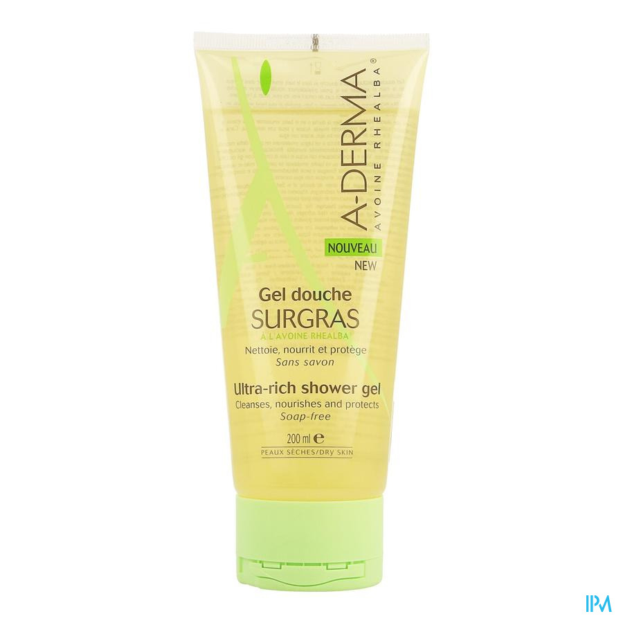 Aderma Gel Moussant Avoine Surgras 200Ml Commande En Ligne / Acheter serapportantà Gel Douche Antifongique