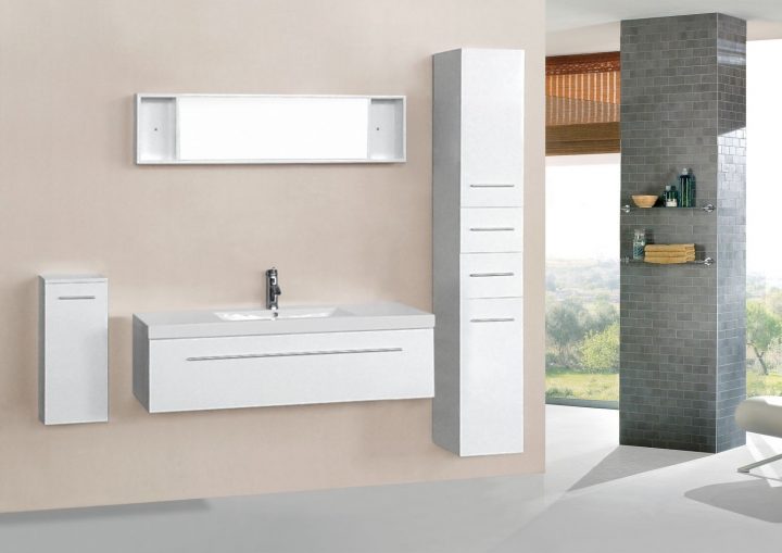 Agathe Blanc avec Meuble Salle De Bain Pas Chere Agathe Blanc avec Meuble Salle De Bain Pas Chere