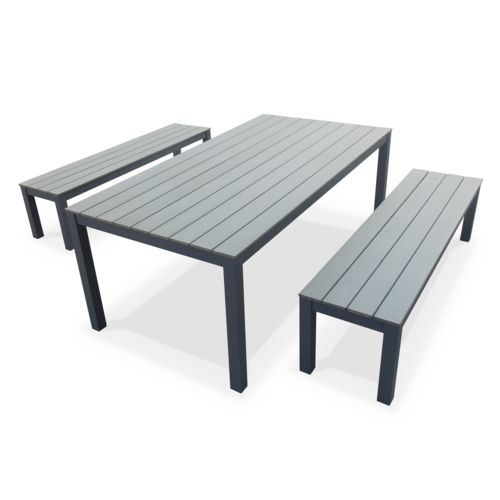 Alice'S Garden – Salon De Jardin Antibes Table 200Cm 8 encequiconcerne Alice Garden Salon De Jardin