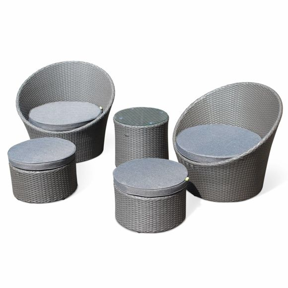 Alice'S Garden – Salon De Jardin Encastrable Et Empilable destiné Alice Garden Salon De Jardin