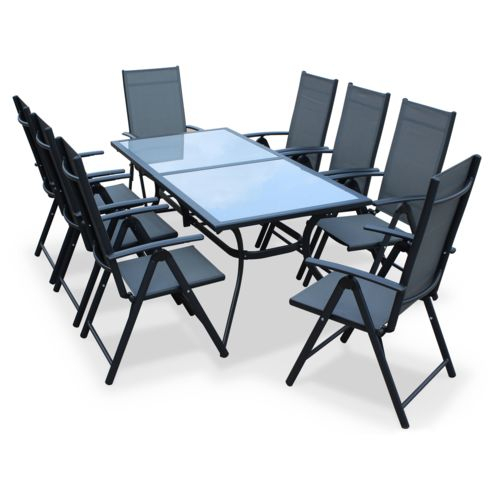 Alice'S Garden – Salon De Jardin Naevia Anthracite / Gris serapportantà Salon Jardin Alice Garden Alice'S Garden – Salon De Jardin Naevia Anthracite / Gris serapportantà Salon Jardin Alice Garden