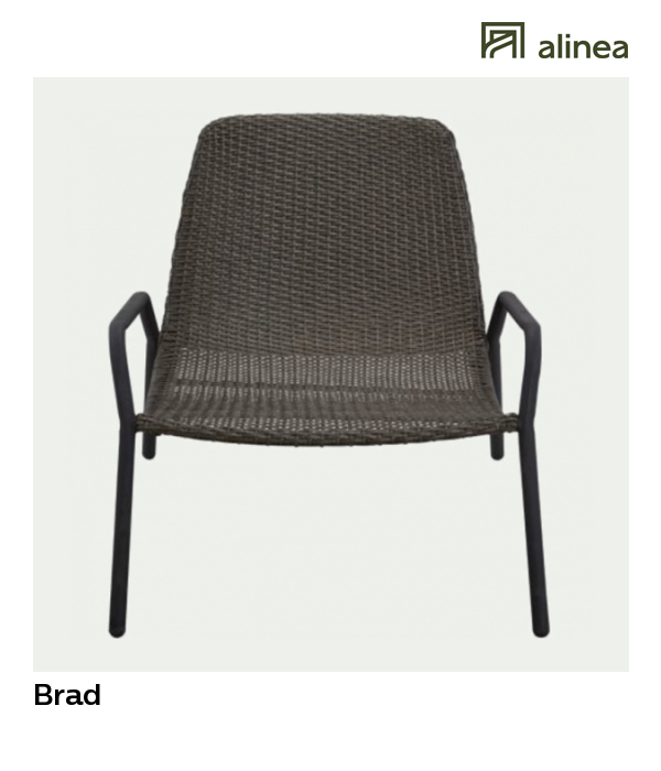 Alinea : Brad Fauteuil De Jardin Relax Empilable Marron En concernant Alinea Fauteuil Jardin