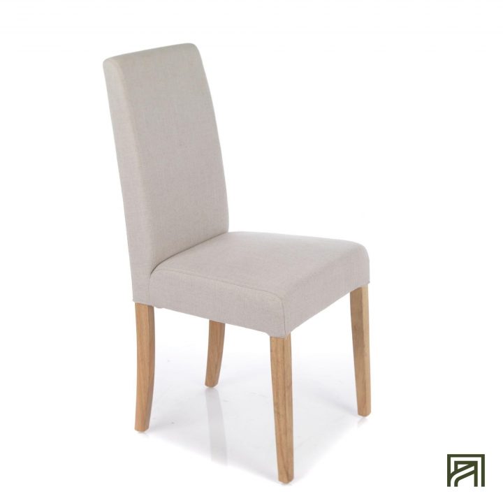 Alinea : Monroe Chaise Avec Housse Beige Déhoussable intérieur Alinea Chaises Salle À Manger