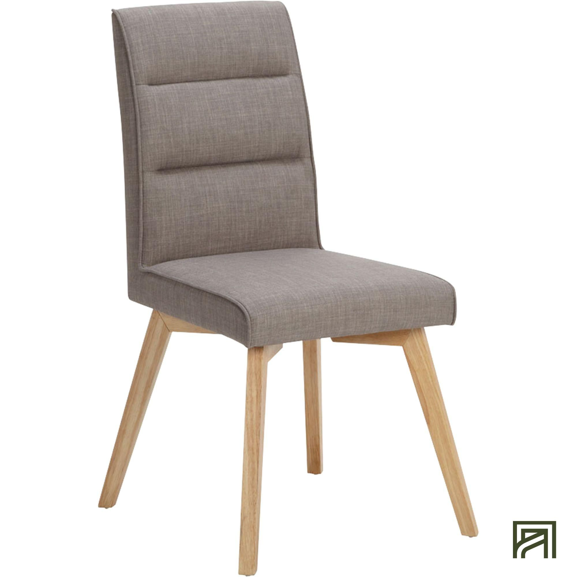 Alinea : Nestor Chaise Dossier Haut En Tissu Taupe - #alinea intérieur Chaise Haut Dossier Salle A Manger