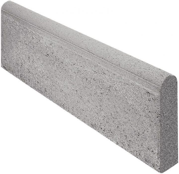 Alkern – Bordure P2 – Béton – Classe B – L. 1 M – 28X6 Cm intérieur Bordure De Jardin Beton