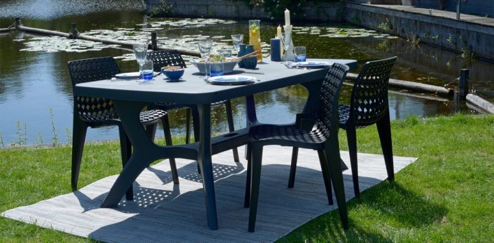 Allibert Baltimore Table De Jardin Graphite – Allibert tout Table De Jardin Allibert Allibert Baltimore Table De Jardin Graphite – Allibert tout Table De Jardin Allibert