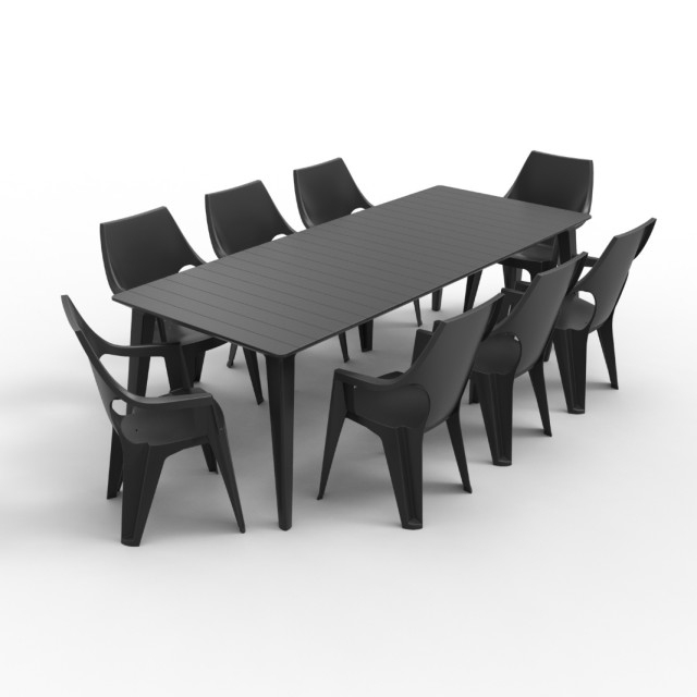 Allibert Dante Table De Jardin Graphite – Allibert intérieur Table De Jardin Allibert Allibert Dante Table De Jardin Graphite – Allibert intérieur Table De Jardin Allibert