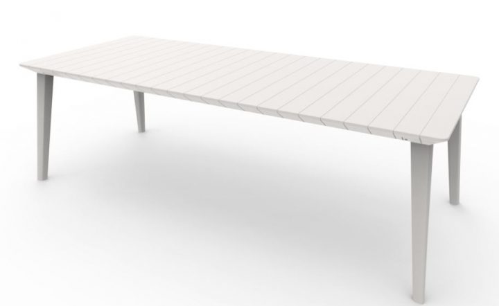 Allibert Lima 240 Table Blanche – Allibert à Table De Jardin Allibert Allibert Lima 240 Table Blanche – Allibert à Table De Jardin Allibert