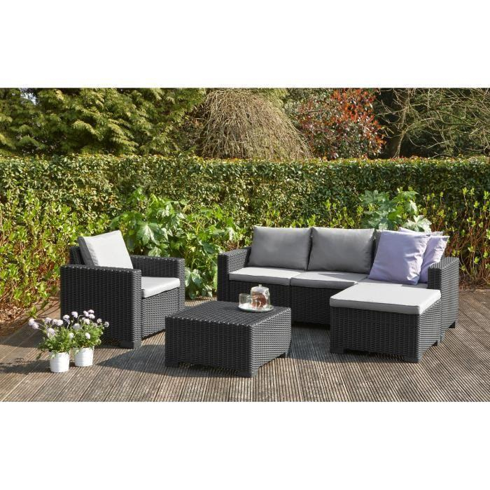 Allibert – Moorea Salon De Jardin 4 Pieces Aspect Rotin destiné Salon De Jardin Moorea Allibert – Moorea Salon De Jardin 4 Pieces Aspect Rotin destiné Salon De Jardin Moorea