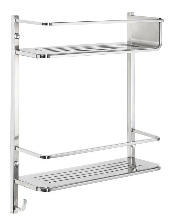 Allibert Palatino – Doucherekje Voor In De Douche – Dubbel dedans Étagère De Douche Extensible