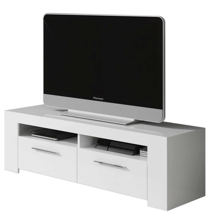 Ambit Meuble Tv ( Blanc ) 120 Cm pour Meuble Tv Fermé Ambit Meuble Tv ( Blanc ) 120 Cm pour Meuble Tv Fermé