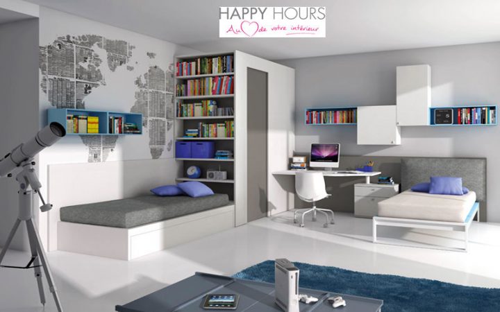 Aménagement Chambre Ado 10M2 – Pi Ti Li tout Chambre 10M2