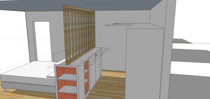 Aménagement Chambre Parentale serapportantà Aménagement Chambre 10M2