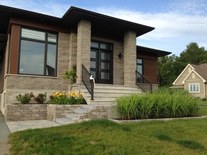 Aménagement Contemporain | House Landscape, Outdoor Steps tout Aménagement Extérieur Devant Maison Aménagement Contemporain | House Landscape, Outdoor Steps tout Aménagement Extérieur Devant Maison