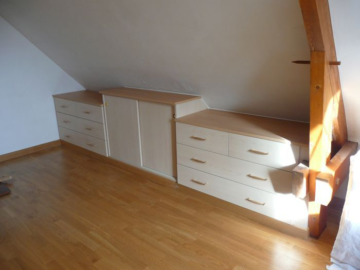 Aménagement De Combles : Placo – Isolation – Cloisons destiné Meuble Mansarde