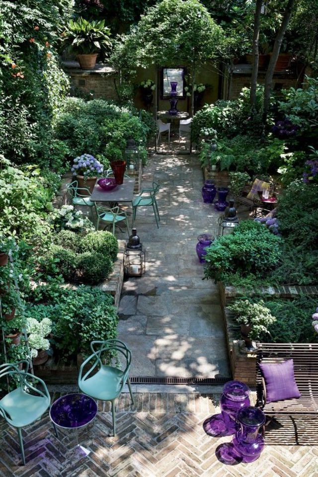 Aménagement Petit Jardin De Ville : 12 Idées Sur Pinterest avec Idée De Génie Jardin