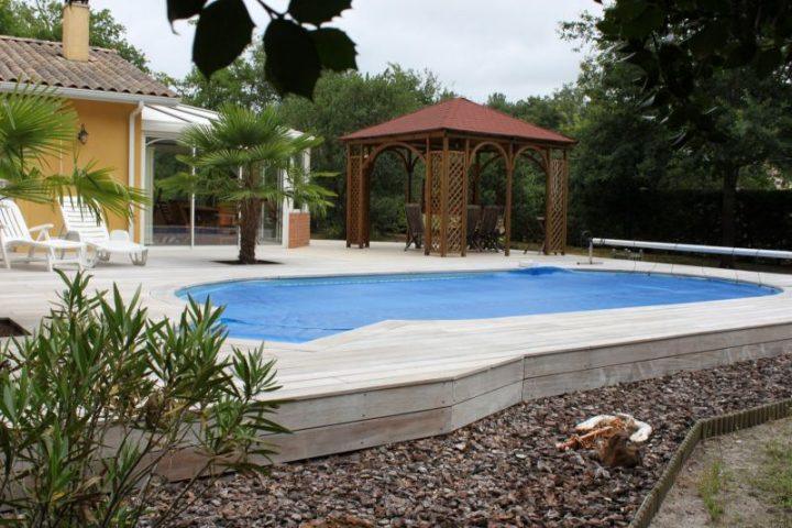 Amenagement Piscine Pas Cher concernant Amenagement Piscine En Pente