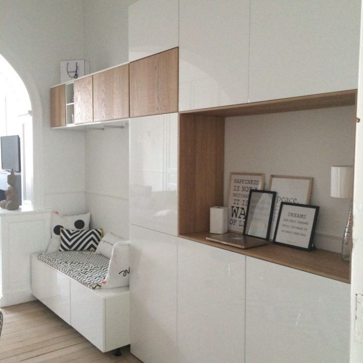 Aménagement Presque Sur-Mesure Avec Ikea Metod | Rangement concernant Besta Salle A Manger