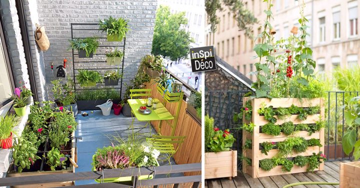 Aménager Un Petit Potager Sur Son Balcon! 20 Idées pour Aménager Un Petit Jardin De 10M2 Aménager Un Petit Potager Sur Son Balcon! 20 Idées pour Aménager Un Petit Jardin De 10M2