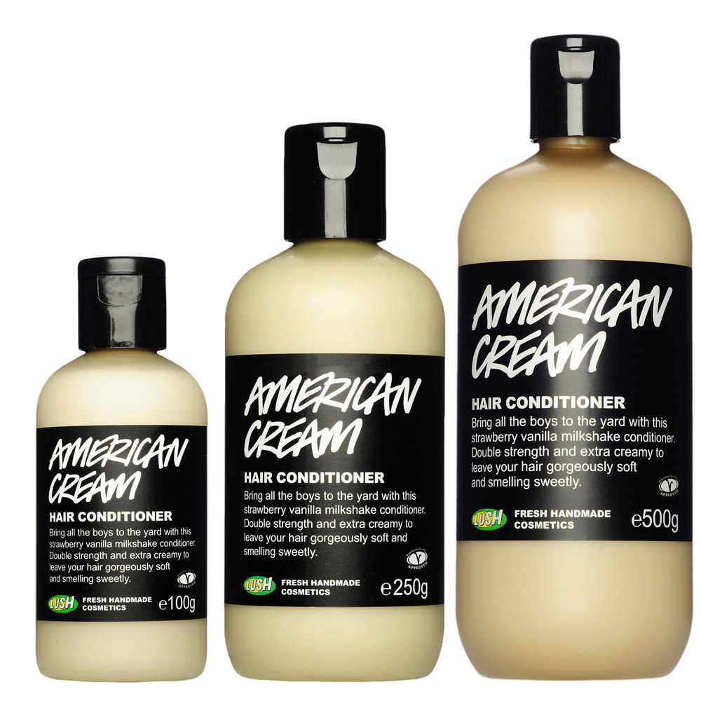 American Cream | Après-Shampoing | Lush intérieur Gel Douche Lush