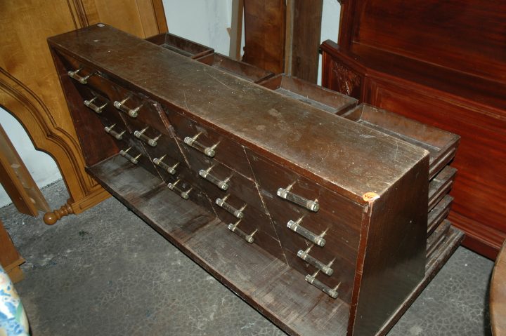 Ancien Meuble De Métier À Tiroir Devant Derrière pour Bon Coin Meubles Anciens