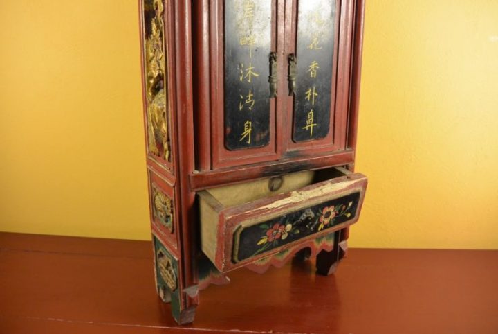 Ancien Petit Meuble Chinois En Bois dedans Petit Meuble Chinois