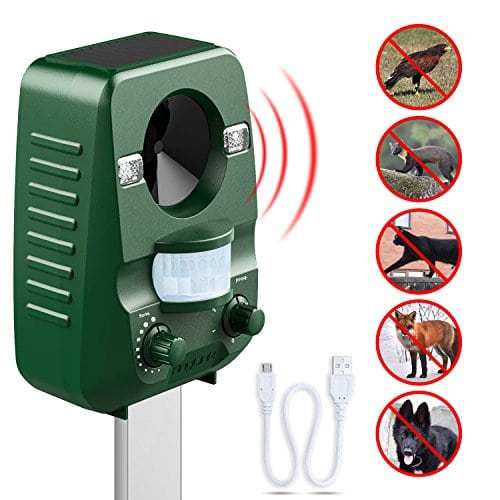 Anglink Répulsif Chat Ultrason Solaire Pour Éloigner Les encequiconcerne Repousse Chat Jardin