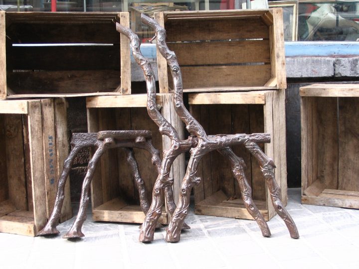 Antiquites Belbezier » Meubles Bas pour Banc De Jardin En Fonte