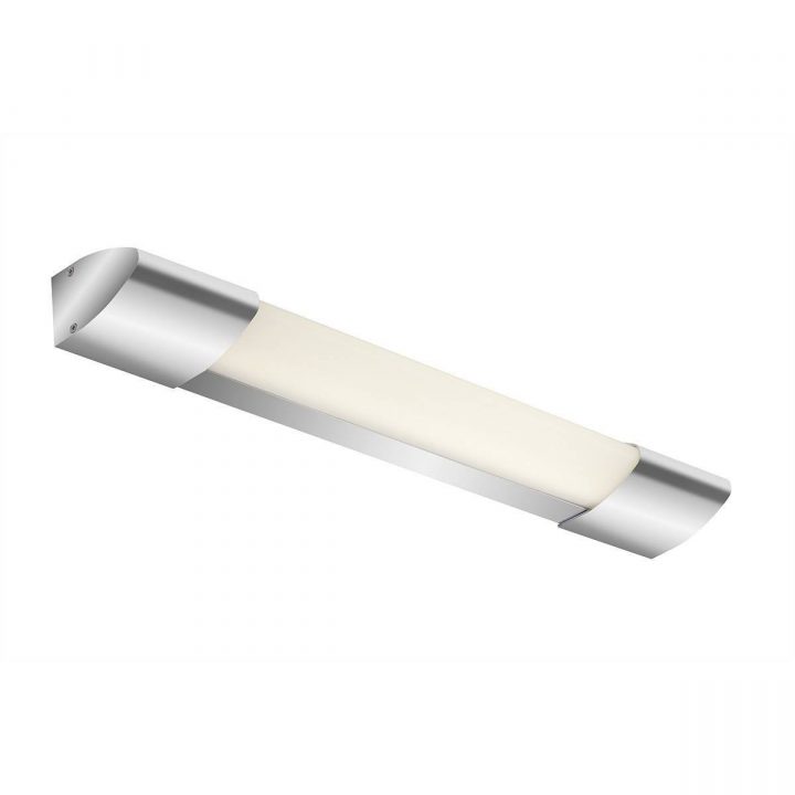 Applique Néon De Salle De Bain Led Surfline Argentée En Métal dedans Néon Salle De Bain