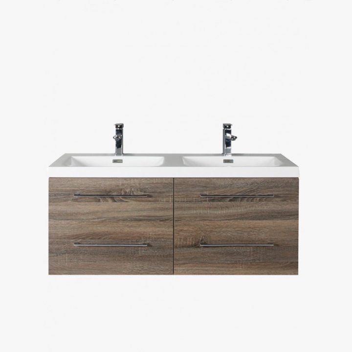 Aquasun, Meuble Salle De Bain Double Vasque 120 Cm Gris avec Meuble Salle De Bain 130 Cm Aquasun, Meuble Salle De Bain Double Vasque 120 Cm Gris avec Meuble Salle De Bain 130 Cm