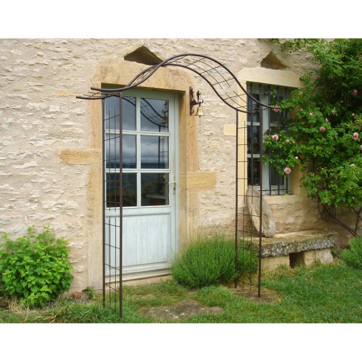 Arceau Portique Avec Treillage : Arches De Jardin Et dedans Arceau De Jardin Arceau Portique Avec Treillage : Arches De Jardin Et dedans Arceau De Jardin