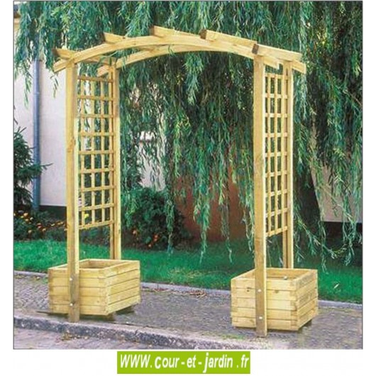 Arche De Jardin En Bois, Arcade, Pergola De Jardin, Arcade avec Arche De Jardin