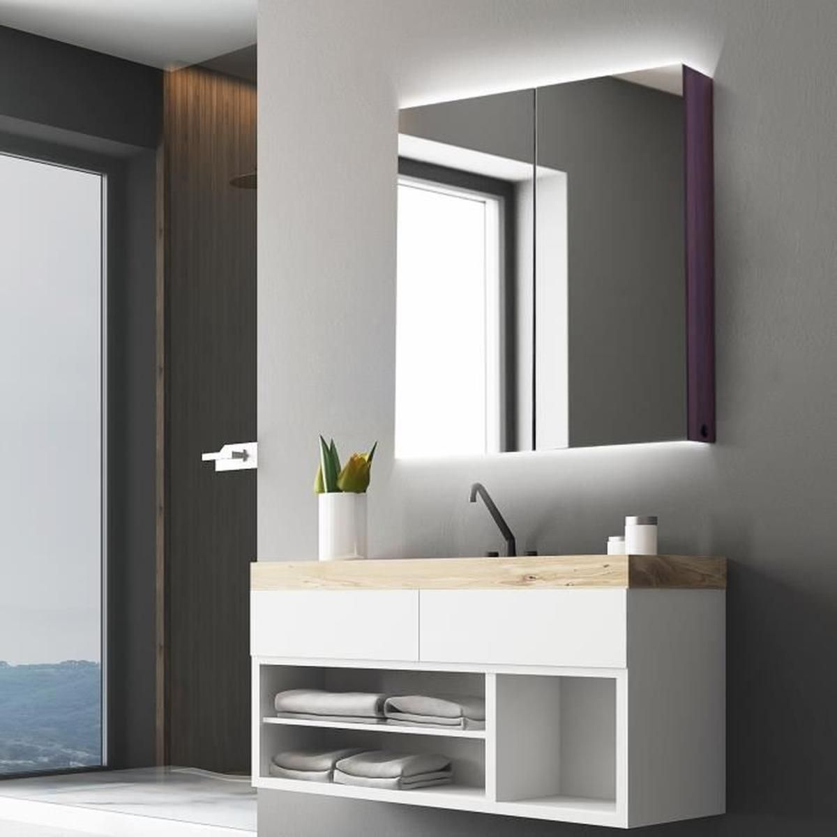 Armoire Murale Miroir Salle De Bain Lumineuse Led 8 W 3 Serapportanta Armoire A Glace Salle De Bain Agencecormierdelauniere Com Agencecormierdelauniere Com