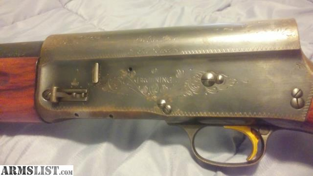 Armslist – For Sale: 1970 Belgian Browning A5 destiné Crack Belgique