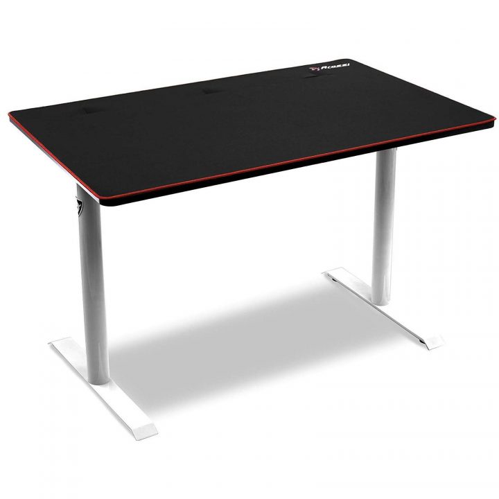 Arozzi Arena Leggero (Blanc) avec Bureau Gamer Meuble