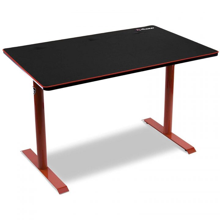 Arozzi Arena Leggero (Rouge) destiné Bureau Gamer Meuble
