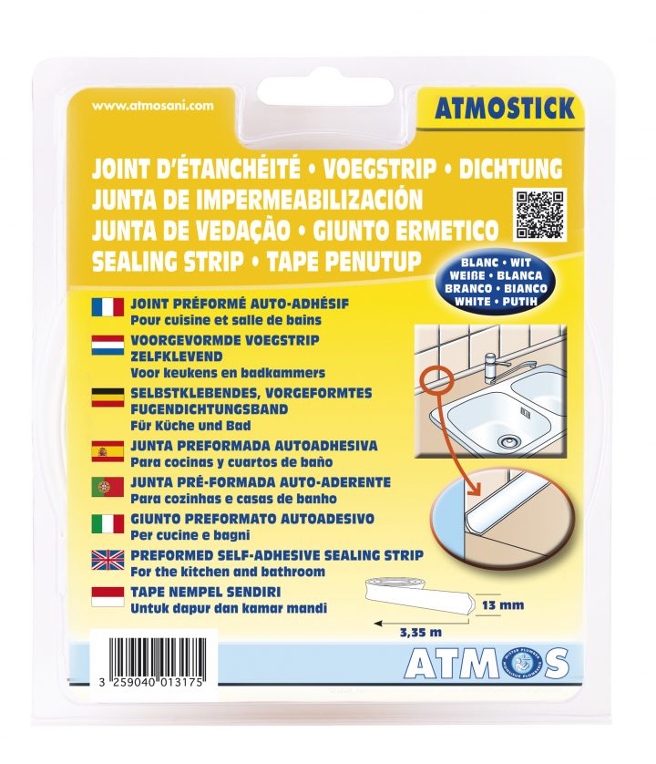 Atmostick – Atmosani concernant Joint D Étanchéité Salle De Bain