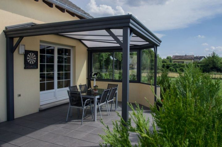 Auvents Pergolas Alu / Bois Pour Terrasse En Lorraine avec Auvent Terrasse Bois