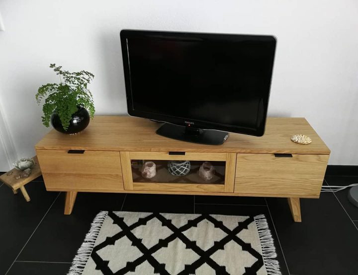 Aveiro, Meuble Tv, Chêne | Made intérieur Meuble Tv Amplifié