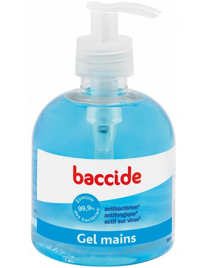 Baccide Flacon Pompe 300Ml pour Gel Douche Antifongique