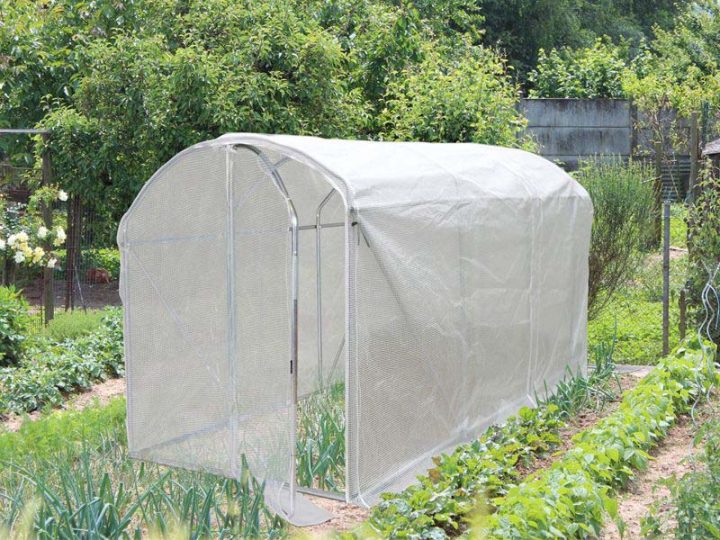 Bâche Armée Blanche Pour Serre Maraîchère 6 M² (2 X 3 M) encequiconcerne Bache Pour Serre De Jardin