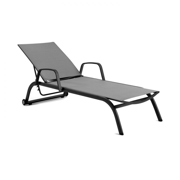 Bain De Soleil Alu Anthracite Textilène Gris Bermudes avec Bain De Soleil Gifi Dream