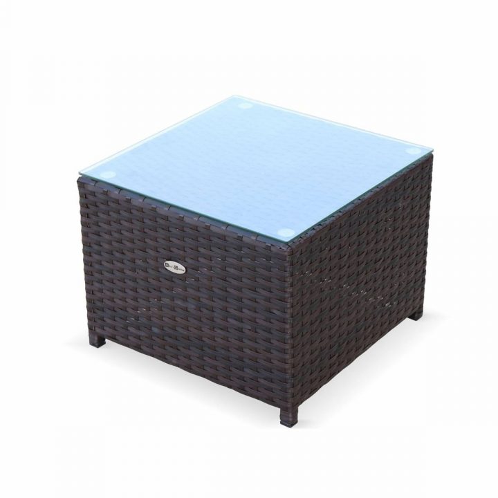 Bains De Soleil En Résine Tressée 2 Transats + Table D encequiconcerne Bain D&#039;Appoint