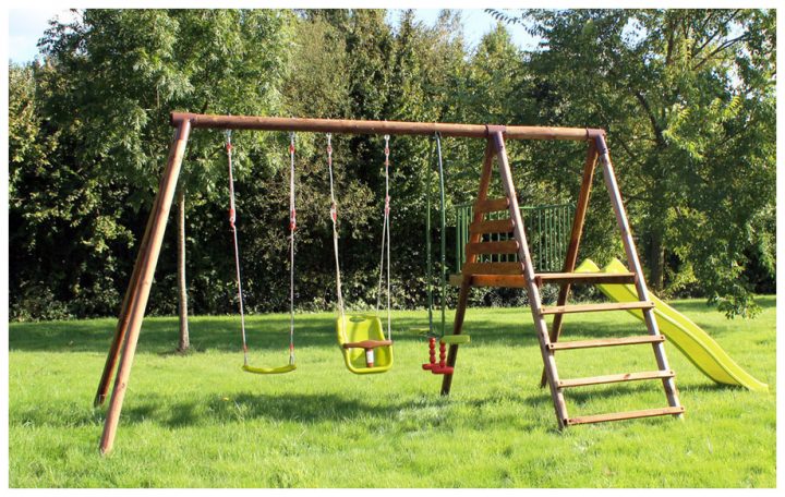 Balancoire En Bois Pour Enfant – Abri De Jardin Et à Balancoire Bricorama