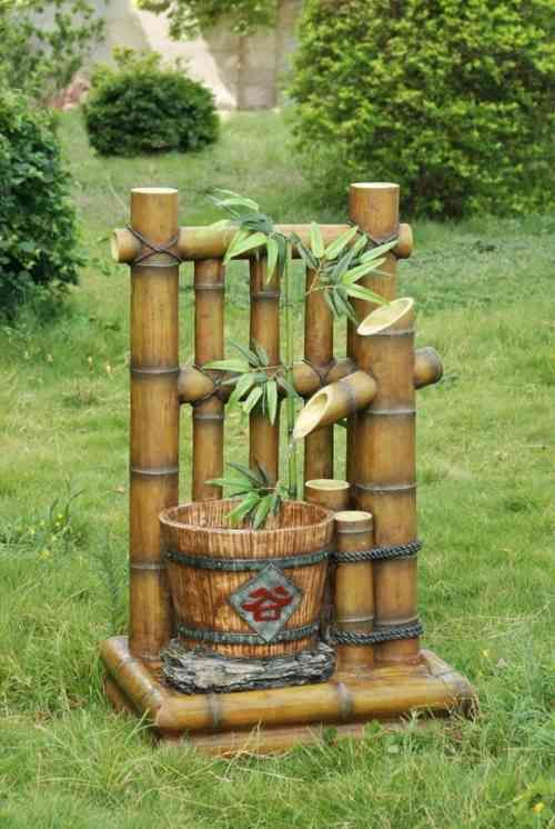 Bambou Déco: 40 Idées Pour Un Décor Jardin Avec Du Bambou encequiconcerne Objets Decoration Jardin Exterieur