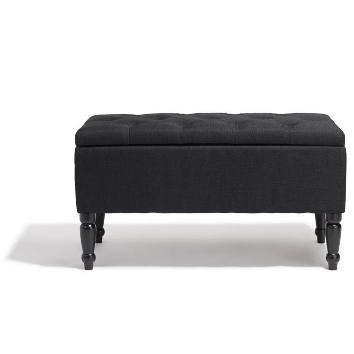 Banc Coffre Noir Eugénie | Banc Coffre, Meuble Gifi Et encequiconcerne Petit Meuble Gifi