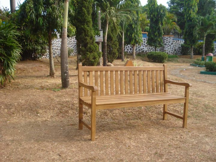 Banc De Jardin En Teck 150 Cm Kalawea intérieur Banc De Jardin