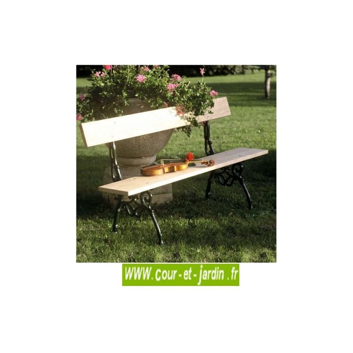 Banc De Jardin Fonte Et Bois: Provence – Banc Fonte avec Banc De Jardin En Fonte