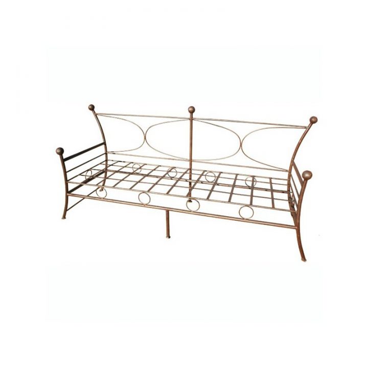 Banquette En Fer Forgé Olé Gm, Canapé Pour Salon Fer Forgé dedans Banquette Fer Forgé Alinea